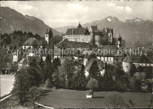 Fuessen Allgaeu Sankt Mang- und Franziskanerkloster