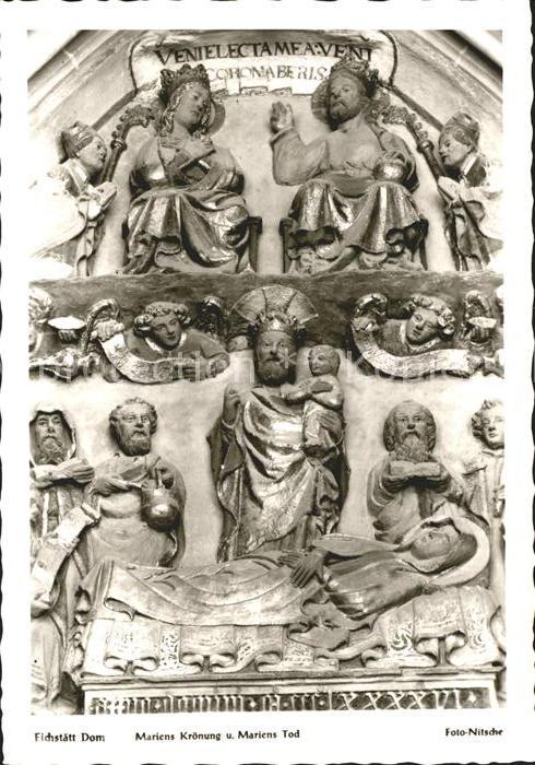Eichstaett Oberbayern Marienkrönung und Mariens Tod