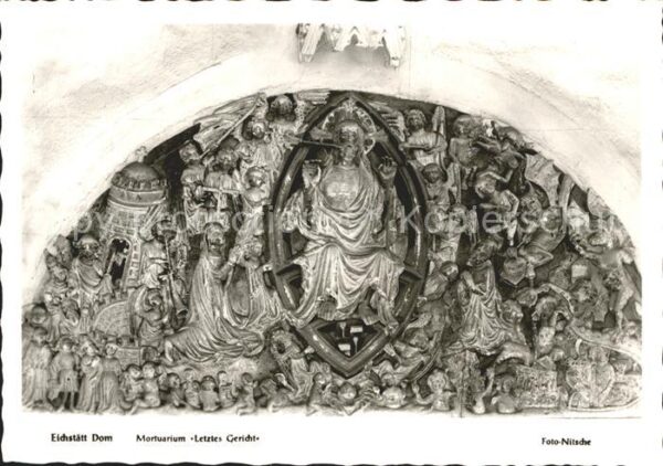 Eichstaett Oberbayern Dom Mortuarium Letztes Gericht