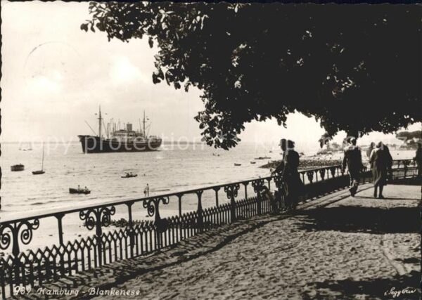 Hamburg Blankenese Schiff