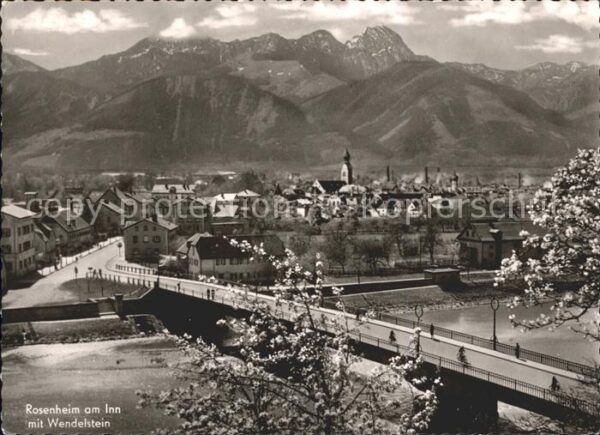 Rosenheim Bayern Wendelstein Brücke