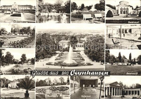 Bad Oeynhausen Hallenbad Kurpark Rosengarten