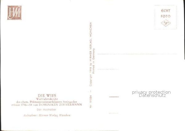 Steingaden Oberbayern Wies Wallfahrtskirche – Bild 2