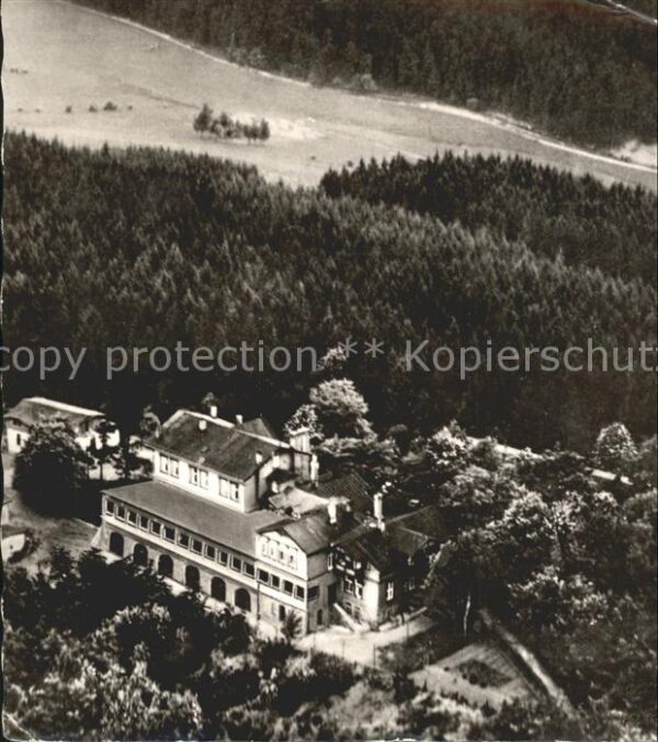 Goslar Berghotel Steinberg Fliegeraufnahme