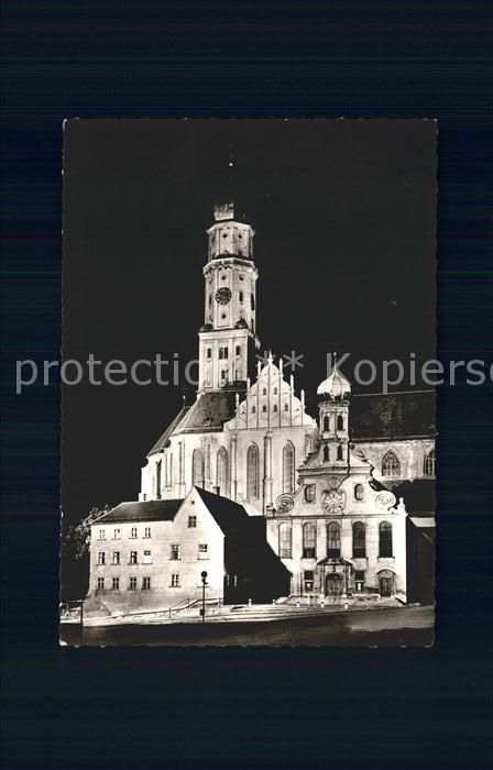 St Ulrich Schwarzwald Nacht Kirche