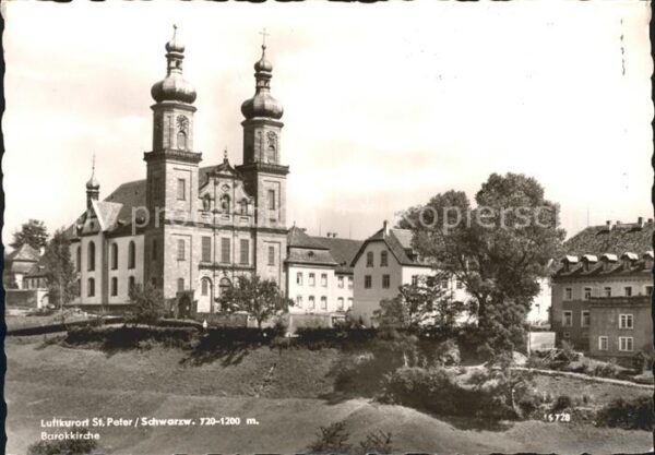 St Peter Schwarzwald Barokkirche