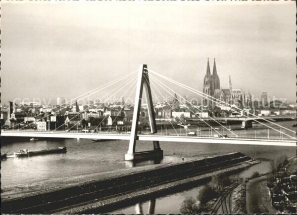 Koeln Rhein Severinsbrücke