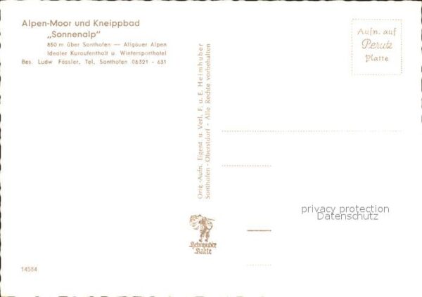 Sonthofen Oberallgaeu Sonnenalp- Halle Alpen- Moor und Kneipp – Bild 2