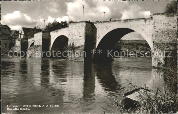 Melsungen Fulda Alte Brücke