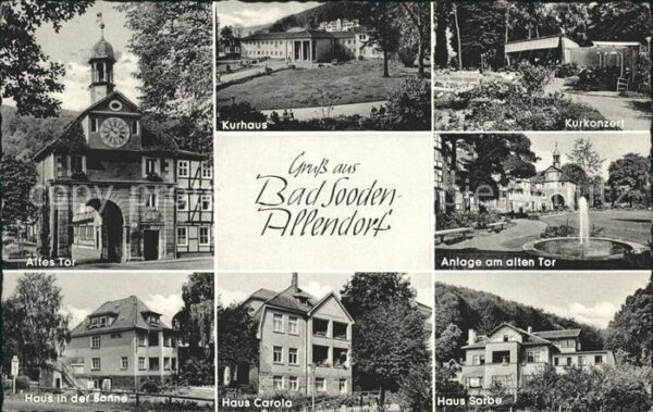 Bad Sooden-Allendorf Altes Tor Kurhaus Konzert Altes Tor Häu