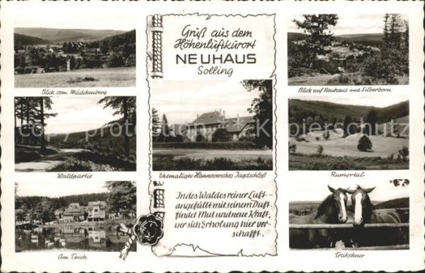 Neuhaus Solling Mädchenberg Silberborn Waldparte Ehem H