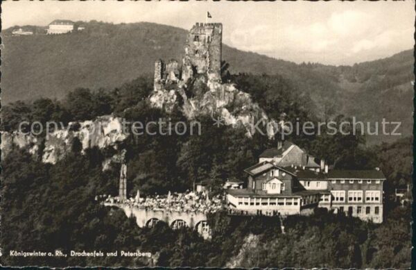 Koenigswinter Drachenfels und Petersberg