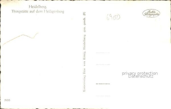 Heidelberg Neckar Thingstätte auf dem Heiligenberg – Bild 2