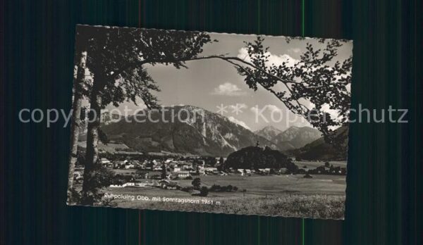 Ruhpolding mit Sonntagshorn
