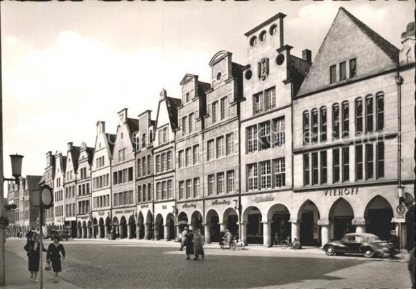 Muenster Westfalen Strassenpartie