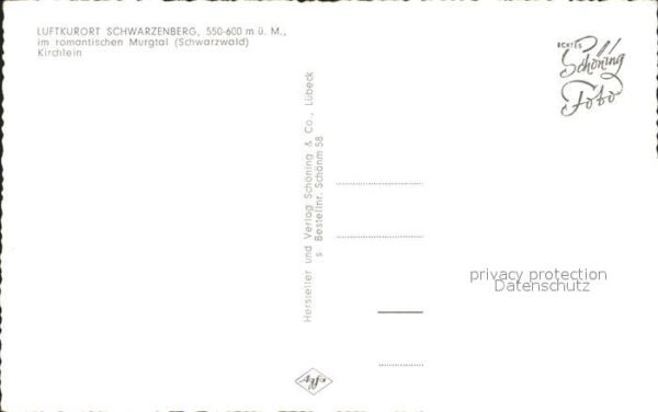 Schwarzenberg Murgtal Kirchlein – Bild 2