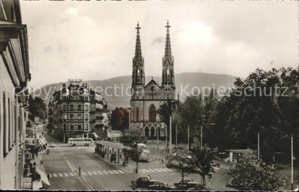 Baden-Baden Augustaplatz Kirche
