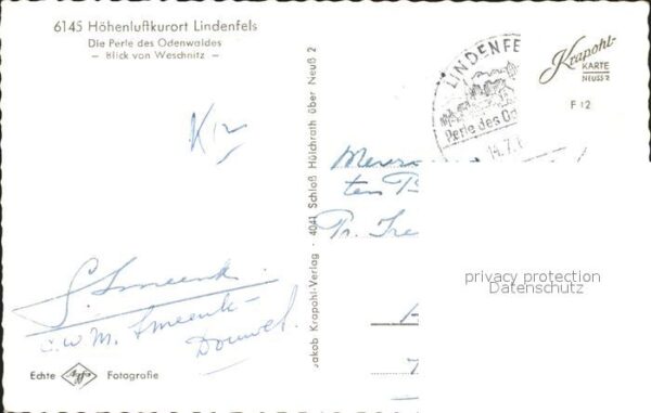 Lindenfels Odenwald Panorama – Bild 2