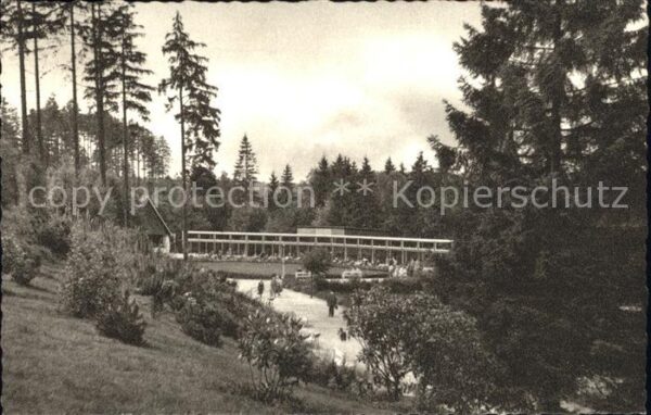 Braunlage Kurpark mit Wandelhalle
