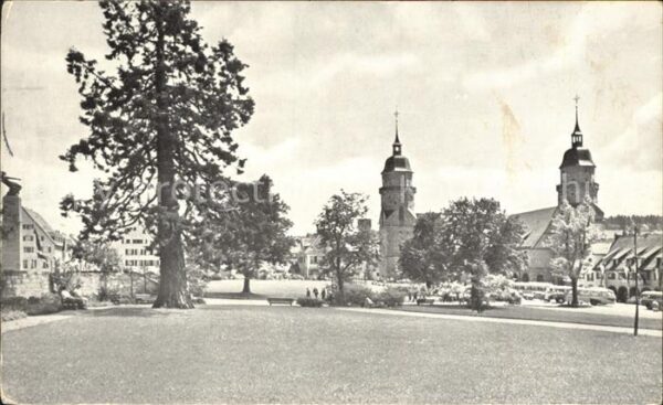 Freudenstadt Marktplatz mit Stadtkirche