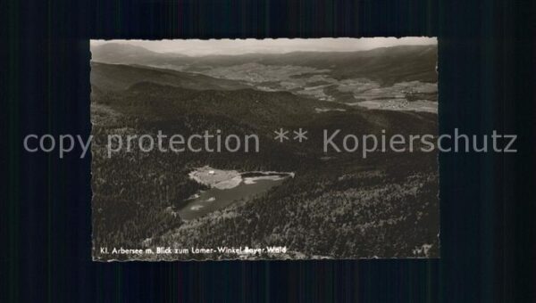 Arbersee mit Blick zum Lamer Winkel