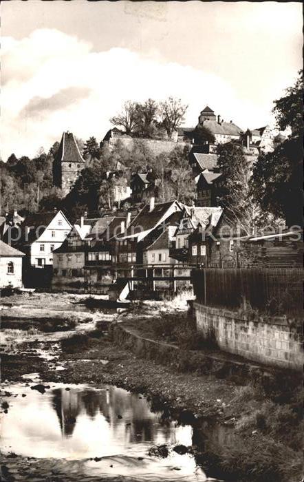 Kronach Oberfranken mit Veste Rosenberg