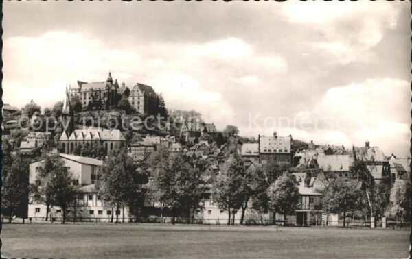 Marburg Lahn Landgrafenschloss Marienkirche Rathaus