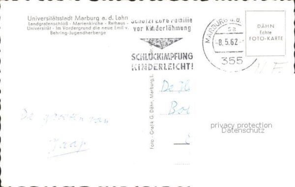 Marburg Lahn Landgrafenschloss Marienkirche Rathaus – Bild 2