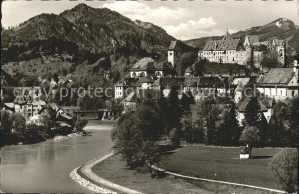 Fuessen Allgaeu mit Forggensee