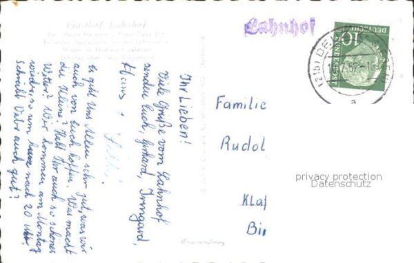 Deuz Forsthaus Lahnhof – Bild 2