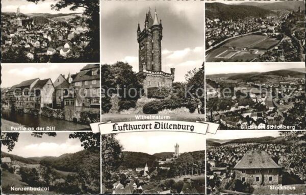 Dillenburg Wilhelmsturm Dillpartie Nanzenbachtal S