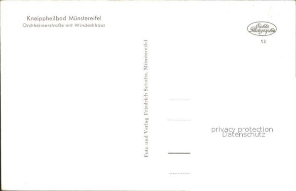 Muenstereifel Bad Orchheimerstrasse mit Windeckhaus Pferd – Bild 2