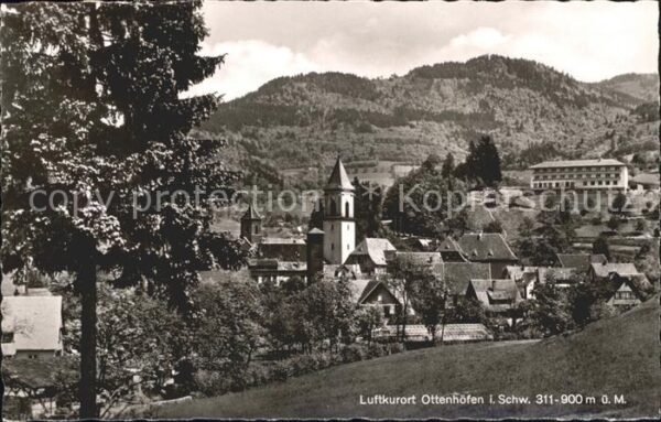 Ottenhoefen Schwarzwald Ortsansicht Kirche