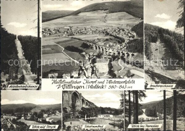 Willingen Sauerland Mühlenkopfschanze Viadukt Orenbergschan