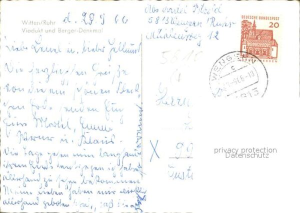 Witten Ruhr Viadukt und Berger Denkmal – Bild 2