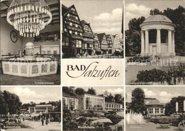 Bad Salzuflen Trinkbrunnen Lange Str Leopoldsprudel K