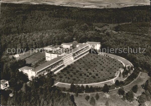 Marburg Lahn Sanatorium Sonnenblick Fliegeraufnahme