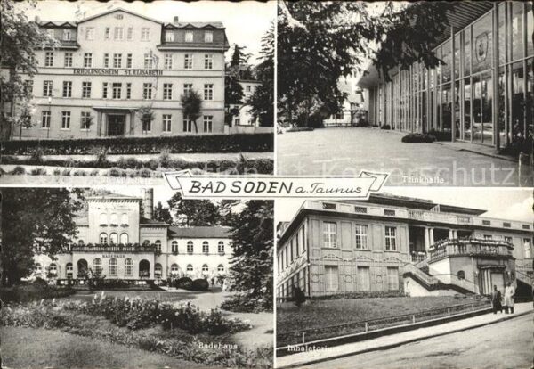 Bad Soden Taunus Erholungsheim St Elisabeth Trinkhalle B