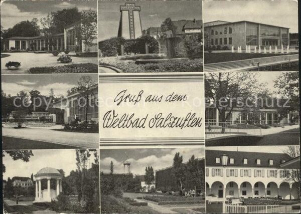 Bad Salzuflen Kurhaus Kurpark Saline Wasserspiele Tri