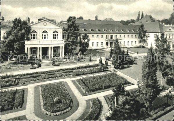 Bad Salzuflen Rosengarten mit Badehäusern