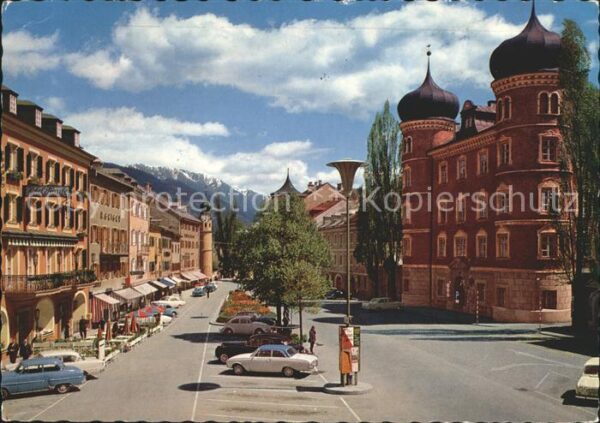 Lienz Tirol Stadtplatz mit Liebburg