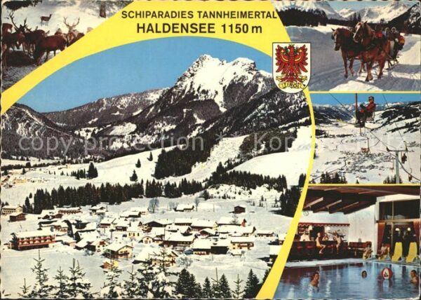 Haldensee mit Aggenstein Tannheimertal Skilifte P