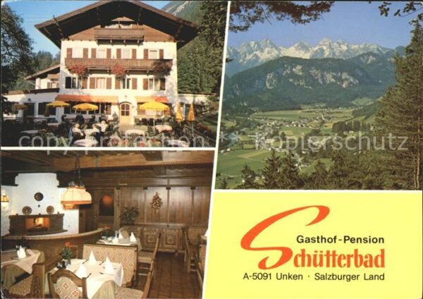 Unken Gasthof Pension Schütterbad  Gastraum P