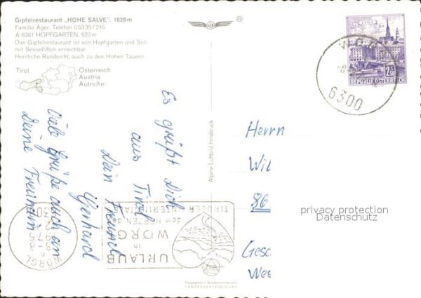 Hopfgarten Brixental Gipfelrestaurant Hohe Salve mit Kaiserg – Bild 2