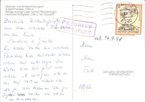 Fendels Panorama Trachtenmädchen Geschmückte Ku – Bild 2