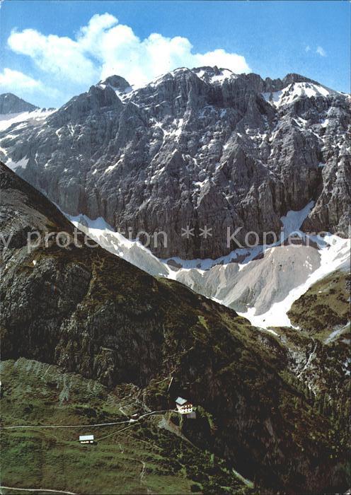 Karwendel Karwendelhaus mit Birkkarspitze und Ödk