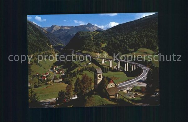 Gries Brenner mit Brenner Autobahn von der St Jakobs