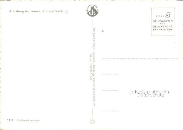 Annaberg-Lungoetz Ortsansichten Wasserfall Kapelle – Bild 2