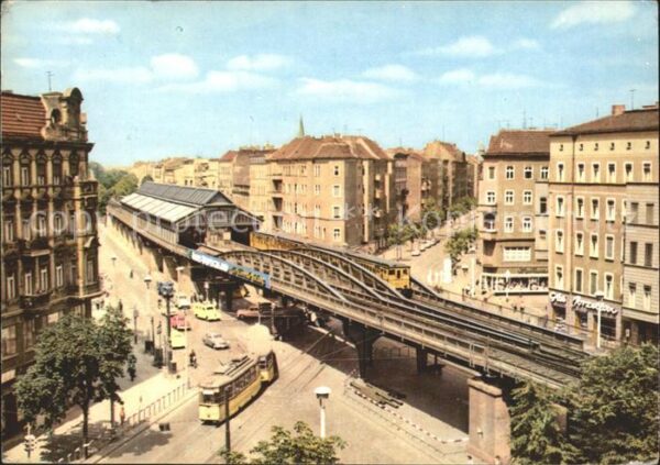 Berlin Prenzlauer Berg U-Bahnhof Dimitroffstra
