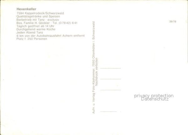 Kappelrodeck Hexenkeller – Bild 2